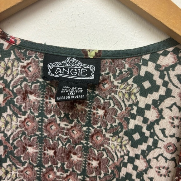 Angies Floral Printed Duster Kimono - Picture 5 of 10